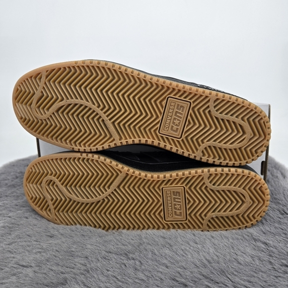 New Converse AS-1 Pro Black & Gum Skate Shoes Women's Size 9 - Picture 7 of 8